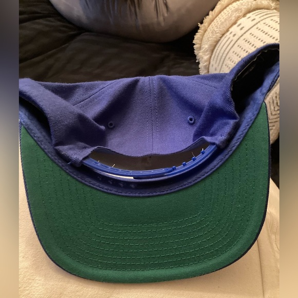 Wu Tang Wu Wear International Snapback Blue Hat Rare New - Picture 5 of 5